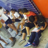 Observar sem perder o recreio na sala da Selma